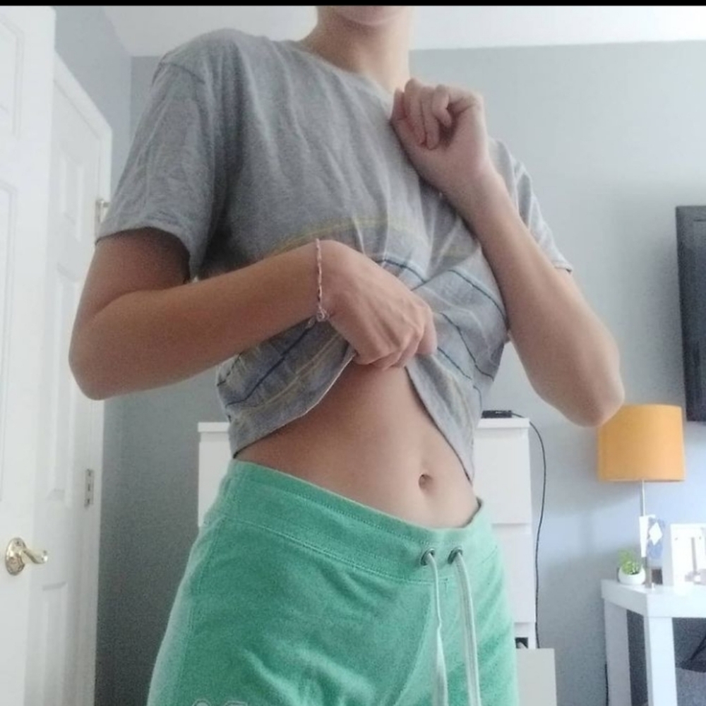 Aeropostale shorts, XS, mint green